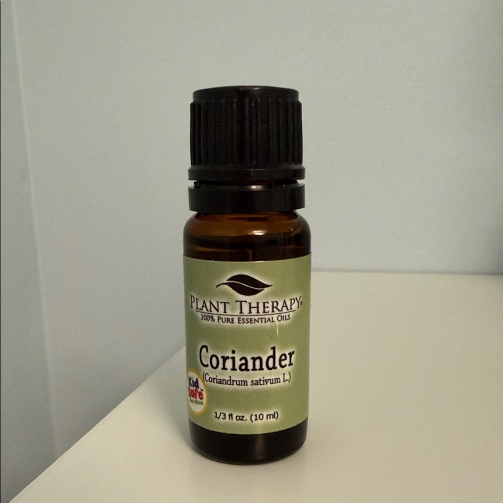 Plant Therapy Kidsafe Coriander 100% Pure Essential Oil 1/3 fl. oz 10 ml.